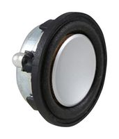 MULTICOMP PRO MCABS-266-RC Speaker, Miniature, 8 ohm, 3 W, 86 dB, 0 Hz to 20 kHz, Round, Bare Mount, 28mm Dia x 11mm D