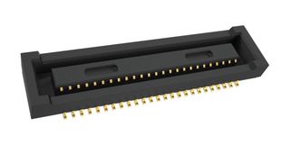 AMPHENOL COMMUNICATIONS SOLUTIONS 10164227-0501A1RLF Mezzanine Connector, Receptacle, 0.4 mm, 2 Rows, 50 Contacts, Surface Mount Straight