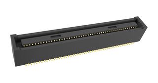 AMPHENOL COMMUNICATIONS SOLUTIONS 10164227-1004A1RLF Mezzanine Connector, Receptacle, 0.4 mm, 2 Rows, 100 Contacts, Surface Mount Straight
