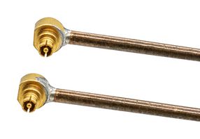 JOHNSON - CINCH CONNECTIVITY 415-0526-006 RF / Coaxial Cable Assembly, 6 ", 152.4 mm, 0.086" Semi Rigid, SMPM Right Angle Jack