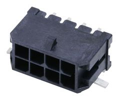 MOLEX 218216-0400 Pin Header, Wire-to-Board, 3 mm, 2 Rows, 4 Contacts, Surface Mount Right Angle
