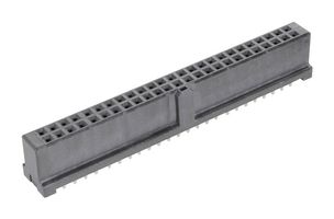 HARTING 09195506824 PCB Receptacle, Board-to-Board, 2.54 mm, 2 Rows, 50 Contacts, Through Hole Mount