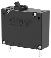 ETA 8340-F410-P1M1-A3H0-5A Magnetic Hydraulic Circuit Breaker, Flange Mount, 8340 Series, 5 A, 1 Pole, 415 V, 2 kA, 7.5 s