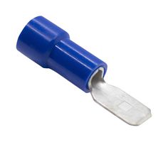 MUELLER ELECTRIC BU-190230010 Quick Disconnect Terminal, Male Quick Disconnect, 4.75mm x 0.51mm, 0.187" x 0.02", 16 AWG, 14 AWG