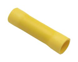 MUELLER ELECTRIC BU-191540028 Butt Splice, Yellow, 12 AWG, 10 AWG, Vinyl