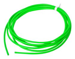 MUELLER ELECTRIC WI-M-10-10-5 Wire, Silicone, Green, 10 AWG, 1050 x 0.08mm, 3.05 m