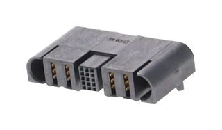 MOLEX 46436-9322 Rectangular Power Connector, R/A, 15Signal+4Pwr, 19 Contacts, Ten60 46436 Series, PCB Mount