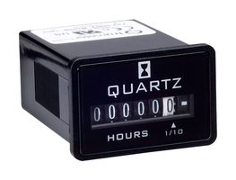 TRUMETER 732-0002 Panel Mount Timer, 10 VDC, 80 VDC, 0 s, 99999.9 h, 24.1 mm, 36.8 mm