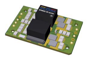RECOM POWER RPMGQ12-20 Non Isolated POL DC/DC Converter, Quarter Brick, 1 Output, 240 W, 12 V, 20 A