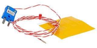 LABFACILITY Z2-K-2-MP-DISC-JIS Thermocouple, Disc, K, Copper, 6.56 ft, 2 m