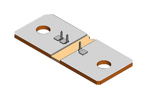 VISHAY WSBS8536L0500JK80 SMD Current Sense Resistor, 50 µohm, WSBS8536-80 Series, 3314 [8536 Metric], 50 W, ± 5%