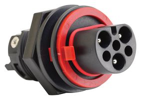 MULTICOMP PRO MP011924 Circular Connector, M25, Standard Circular Connector, Panel Mount Plug, 3 Contacts, Screw Pin