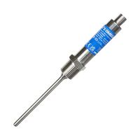 OMEGA PRTXI-1/4N-1/4-6-IO Temperature Transmitter, RTD, PT100, PNP, IO-Link, 4-20mA, 1/4" NPT Male, 0.25" Dia x 6" L Probe