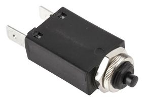 ETA 106-P10-000040-3A Thermal Circuit Breaker, Blade Terminal, 106 Series, 3 A, 1 Pole, 48 V, 240 V, Panel