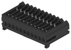 TE CONNECTIVITY 1-2355088-1 IDC Connector, IDC Receptacle, Female, 1.2 mm, 1 Row, 11 Contacts, Cable Mount