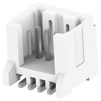 TE CONNECTIVITY 2355091-4 Pin Header, Wire-to-Board, 1.2 mm, 1 Rows, 4 Contacts, Surface Mount Straight, Micro CT Series