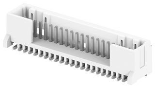 TE CONNECTIVITY 2-2355091-2 Pin Header, Wire-to-Board, 1.2 mm, 1 Rows, 22 Contacts, Surface Mount Straight, Micro CT Series