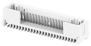 TE CONNECTIVITY 2-2355091-4 Pin Header, Wire-to-Board, 1.2 mm, 1 Rows, 24 Contacts, Surface Mount Straight, Micro CT Series