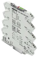WAGO 787-2861/200-000 Electronic Circuit Breaker, 787 Series, 2 A, 1 Pole, 24 VDC, DIN Rail, 2 A