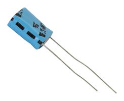 EATON ELECTRONICS PM-5R0V104-R Supercapacitor, 0.1 F, 5 V, Radial Leaded, -20%, +80%, 7.3 mm, 1000 hours @ 60°C