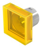 EAO 61-9351.4 Lens, 20mm x 20mm, Plastic, Square, Yellow, 61 Series