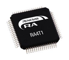 RENESAS R7FA4T1BB3CFM#AA0 ARM MCU, RA Family RA4 Series RA4T1 Group Microcontrollers, ARM Cortex-M33, 32 bit, 100 MHz