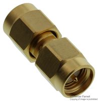 RADIALL R125703000 RF / Coaxial Adapter, SMA, Plug, SMA, Plug, Straight Adapter, 50 ohm