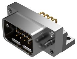POSITRONIC SMXA050-MA48C-T7B1 Rectangular Power Connector, 12 Contacts, SP MAX Series, PCB Mount, Through Hole Right Angle