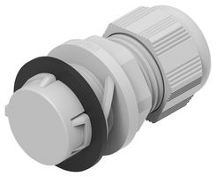 TE CONNECTIVITY - ENTRELEC 1SNG622019R0000 Cable Gland, 8 mm, 17 mm, Nylon 6 (Polyamide 6), Light Grey, IP68