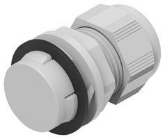 TE CONNECTIVITY - ENTRELEC 1SNG622025R0000 Cable Gland, 11 mm, 21 mm, Nylon 6 (Polyamide 6), Light Grey, IP68