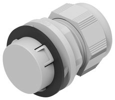 TE CONNECTIVITY - ENTRELEC 1SNG622031R0000 Cable Gland, 16 mm, 28 mm, Nylon 6 (Polyamide 6), Light Grey, IP68