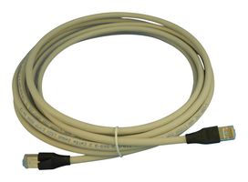 L-COM TRD855SIG-15 Ethernet Cable, Cat5e, RJ45 Plug to RJ45 Plug, SSTP (Screened Shielded Twisted Pair), Grey, 4.6 m