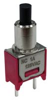 MULTICOMP PRO MP-PB9-BB00BQE-5 Pushbutton Switch, SPST-NO-DM, Off-(On), Round Plunger