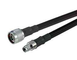 L-COM CA4NMRSF030 RF / Coaxial Cable Assembly, 30 ft, 9.14 m, CA-400, N-Type Plug, SMA RP Plug, 50 ohm