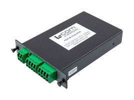 L-COM PDW1M-16120-NN36 Multiplexer/Demultiplexer, Fibre Optic, 16 Channel, 1564.68nm, 45dB Return Loss, 156mm Length