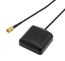 L-COM HG-GPSGL30M-SMA RF Antenna, 1.575 to 1.615GHz, GPS/Glonass, 30dB, 50 ohm, Magnetic/SMA Connector