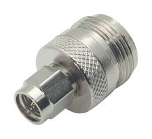 L-COM BA25 RF / Coaxial Adapter, SMA, Plug, N, Jack, Straight Adapter, 50 ohm