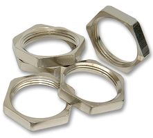 DELTRON COMPONENTS 650-0000-01 Connector Accessory, 690 Series, Hex Nut, 690 Series Connectors