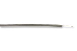 PRO POWER MCRR 261007 GRY Wire, Stranded, Hook Up, PVC, Grey, 26 AWG, 7 x 0.2mm, 304.8 m