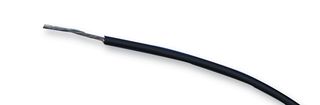 CONCORDIA TECHNOLOGIES EW7/0.2BLK100M Wire, PVC, Black, 24 AWG, 7 x 0.2mm, 328.08 ft