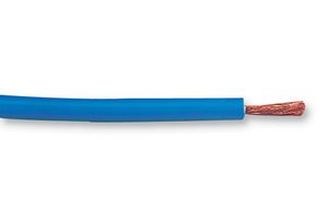 STAUBLI 60.7030-23 25M Wire, Stranded, Flexivolt® 2V, Hi Flex, PVC, Blue, 17 AWG, 258 x 0.07mm, 82 ft