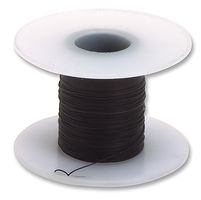 MULTICOMP PRO 100-26BK Wire, Solid, Wrapping, PVDF, Black, 26 AWG, Solid, 100 m
