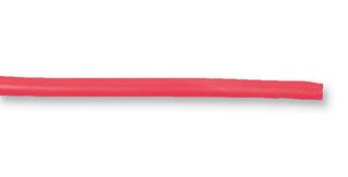 MULTICOMP PRO PVC-2-2-CL Sleeving, Insulating, Flexible, PVC (Polyvinylchloride), Red, 2 mm, 100 m, 328 ft