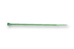 HELLERMANNTYTON 111-03014 T30R-PA66-GN Cable Tie, Inside Serrated, Nylon 6.6 (Polyamide 6.6), Green, 150 mm, 3.5 mm, 35 mm, 30 lb
