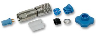 TE CONNECTIVITY T01-0550-S04 Circular Connector, Standard Circular Connector, T01 Series, Cable Mount Receptacle, 4 Contacts