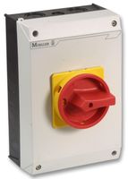 EATON MOELLER P3-63/I4/SVB Switch Disconnector, 3 Pole, 440 V, 63 A, IP65, Screw, Surface Mount