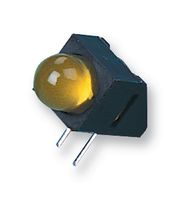 BROADCOM HLMP-4719-A00B2 LED, Yellow, Through Hole, T-1 3/4 (5mm), 2 mA, 1.8 V, 585 nm