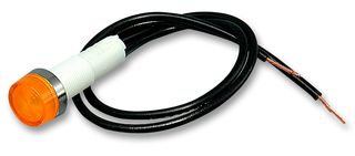 ARCOLECTRIC / BULGIN LIMITED L017700NAI Neon Indicator, 130 V, Amber, 12.7 mm, 20 mA