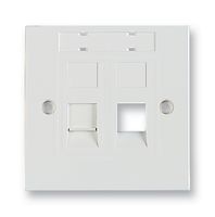MOLEX WNC-00008-02 WALLPLATE, RJ45, DOUBLE