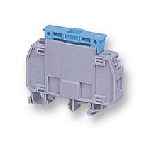 TE CONNECTIVITY - ENTRELEC 011537724 Fused Terminal Block, 2 Ways, 18 AWG, 8 AWG, 6 mm², Screw, 16 A